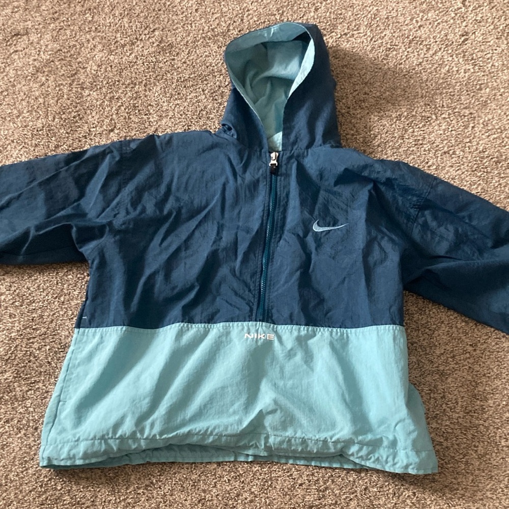 Nike Kids Blue Hooded Jacket